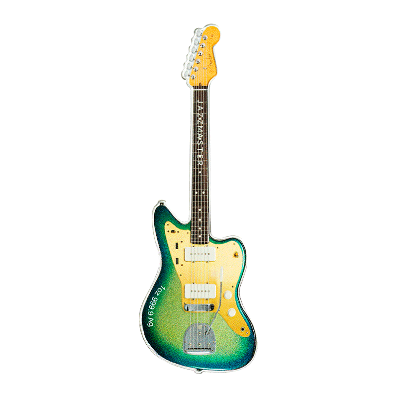 Image pour Pièce d’argent de 1 oz Fender® JazzmasterMD (2024) à partir de Métaux précieux TD